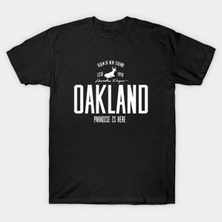 New Zealand, Oakland T-Shirt